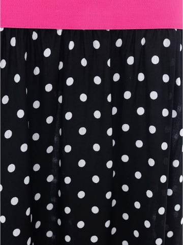 Zwillingsherz Rok "Dots Allover" zwart