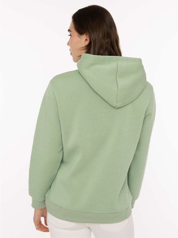 Zwillingsherz Hoodie "Zwillingsherz" groen