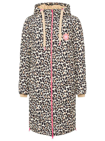 Zwillingsherz Płaszcz pikowany w kolorze kremowym