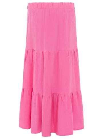 Zwillingsherz Musselin-Rock in Pink