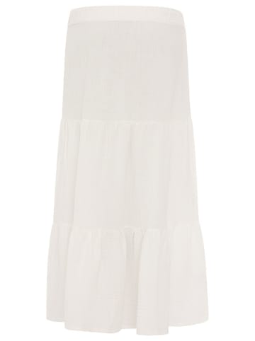 Zwillingsherz Mousseline rok wit