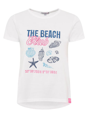 Zwillingsherz Shirt "The Beach" wit