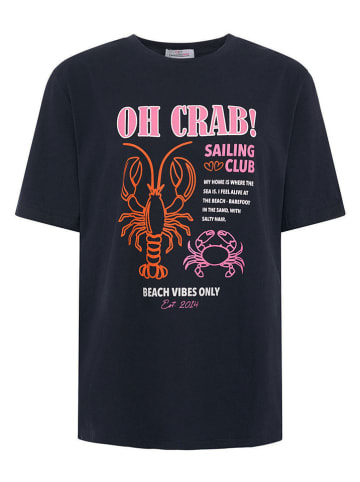 Zwillingsherz Shirt "Oh Crab" in Dunkelblau