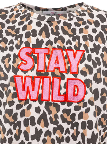 Zwillingsherz Shirt "Stay Wild" in Bunt