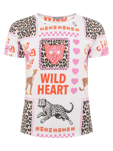 Zwillingsherz Shirt "Wild Heart" in Bunt