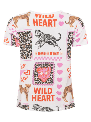 Zwillingsherz Shirt "Wild Heart" in Bunt
