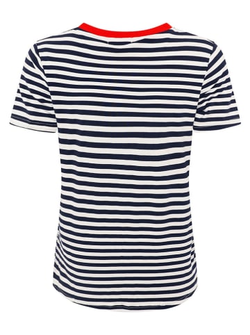 Zwillingsherz Shirt "Herz" wit/zwart