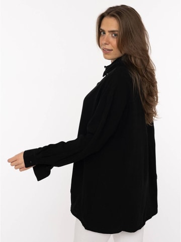 Zwillingsherz Blouse zwart