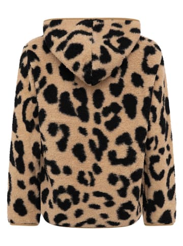 Zwillingsherz Bluza polarowa "Big Leo" w kolorze beżowym