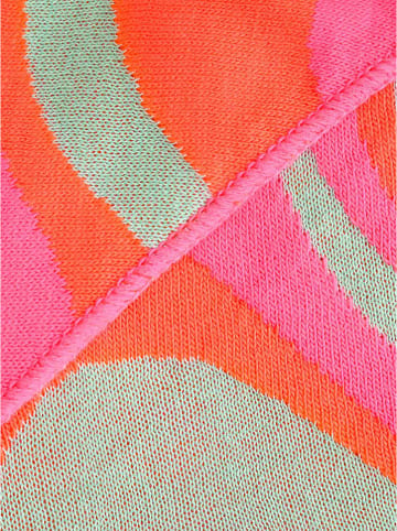 Zwillingsherz Dreieckstuch "Happy Waves" in Bunt - (L)200 x (B)130 cm