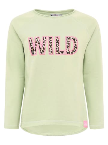 Zwillingsherz Longsleeve "Wild" groen