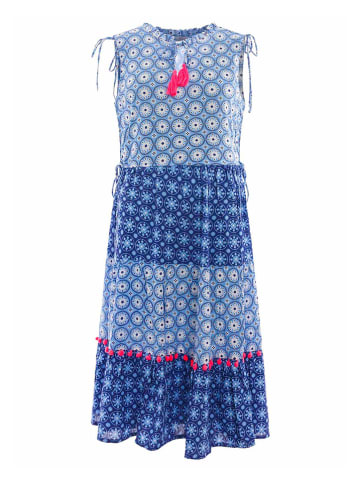 Zwillingsherz Kleid "Hailey" in Hellblau/ Blau