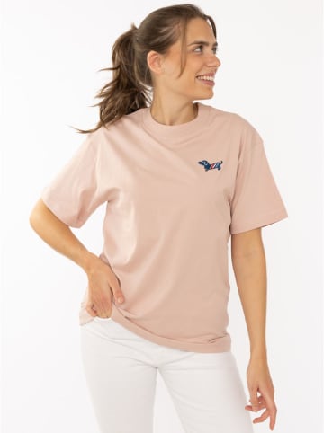 Zwillingsherz Shirt "Dackel" in Beige