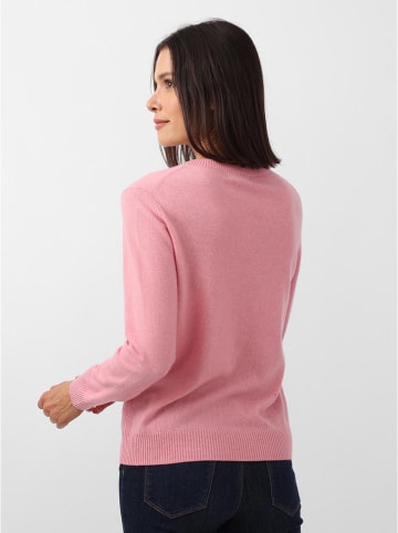 Zwillingsherz Kaschmir-Pullover in Rosa