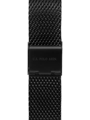 U.S. Polo Assn. Kwartshorloge zwart