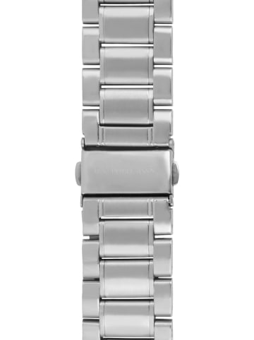 U.S. Polo Assn. Chronograaf zilverkleurig/zwart