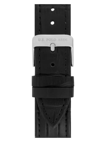 U.S. Polo Assn. Chronograf w kolorze złoto-czarno-kremowym