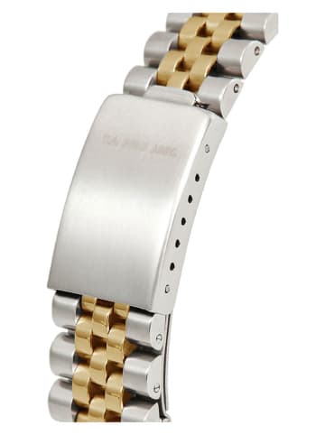 U.S. Polo Assn. Chronograph in Silber/ Gold/ Grün