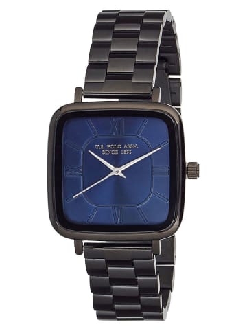 U.S. Polo Assn. Kwartshorloge zwart/donkerblauw