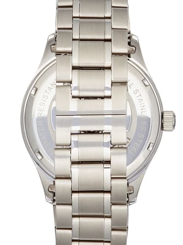 U.S. Polo Assn. Quarzuhr in Silber/ Weiß