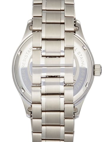 U.S. Polo Assn. Quarzuhr in Silber/ Grün