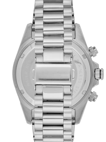 U.S. Polo Assn. Chronograph in Silber/ Grün