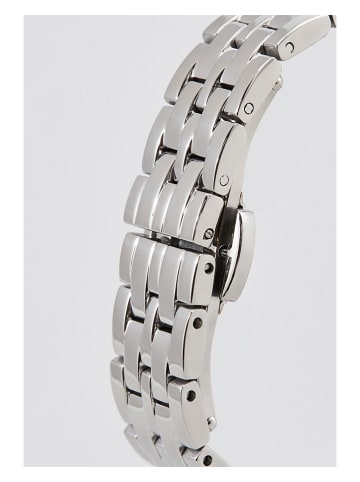 U.S. Polo Assn. Quarzuhr in Silber/ Gold/ Grau