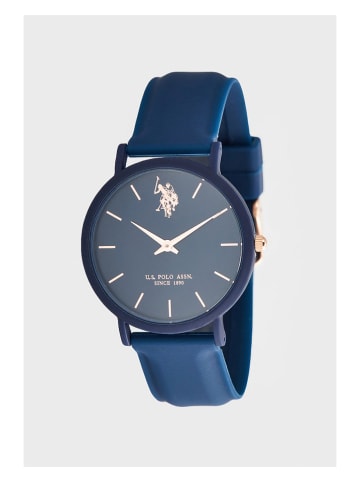 U.S. Polo Assn. Zegarek kwarcowy w kolorze niebieskim