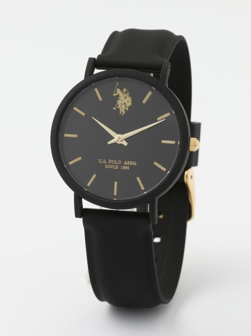 U.S. Polo Assn. Kwartshorloge zwart
