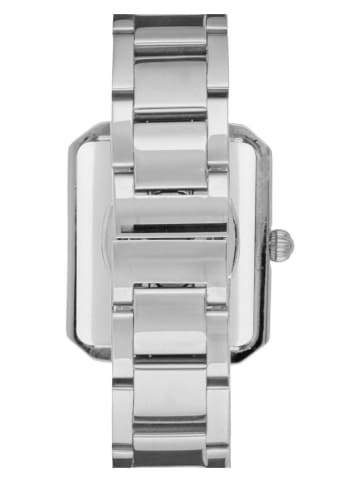 U.S. Polo Assn. Quarzuhr in Silber/ Weiß