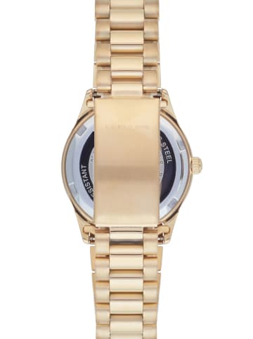 U.S. Polo Assn. Quarzuhr in Gold/ Grün