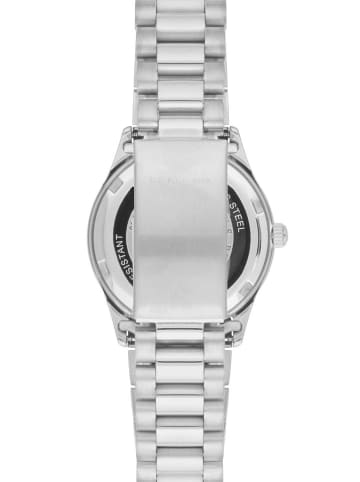 U.S. Polo Assn. Quarzuhr in Silber/ Grün