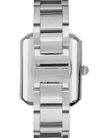 U.S. Polo Assn. Quarzuhr in Silber/ Blau