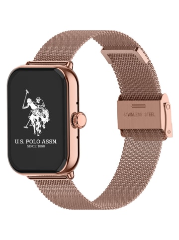 U.S. Polo Assn. Smartwatch w kolorze różowozłotym