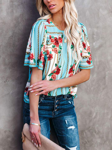 LA Angels Blouse turquoise