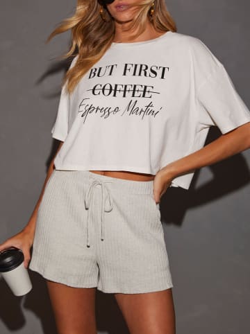 Milan Kiss Short lichtgrijs