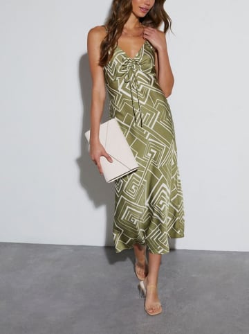 Milan Kiss Kleid in Khaki