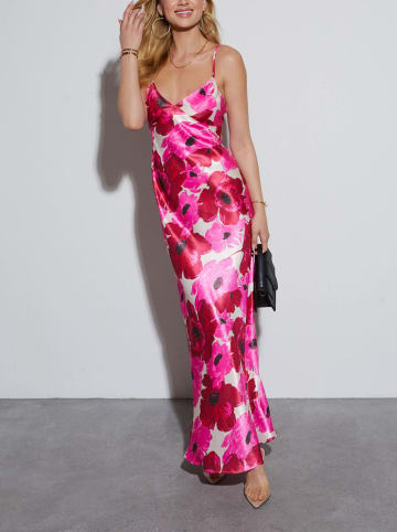 Milan Kiss Jurk roze/crème