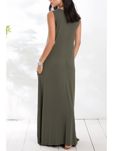 Milan Kiss Kleid in Khaki