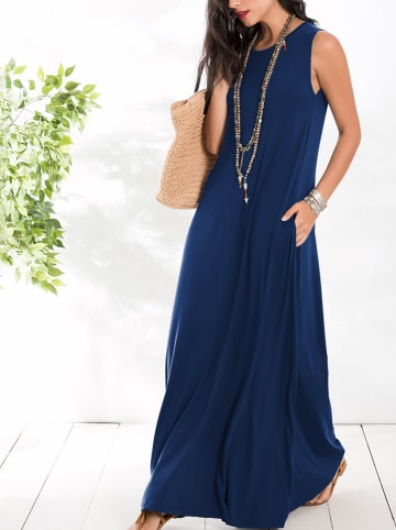 Milan Kiss Jurk donkerblauw