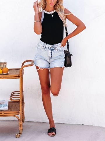 Milan Kiss Top in Schwarz