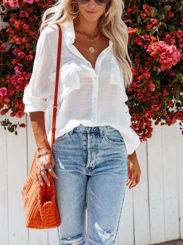 Milan Kiss Blouse wit