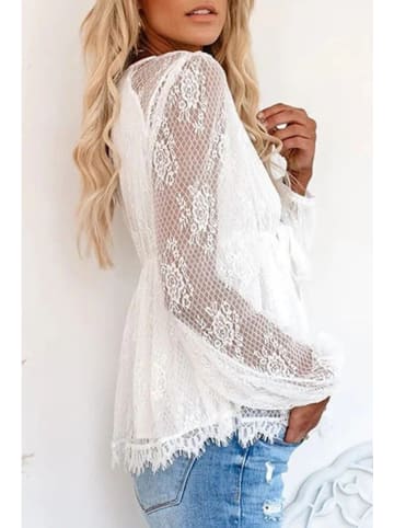 Milan Kiss Blouse wit