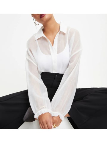 Milan Kiss Bluse in Creme