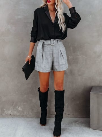 Milan Kiss Bluse in Schwarz