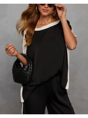 Milan Kiss Bluse in Schwarz