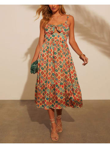 Milan Kiss Kleid in Bunt