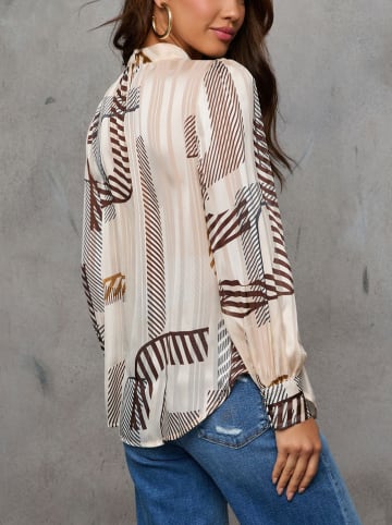 Milan Kiss Bluse in Beige
