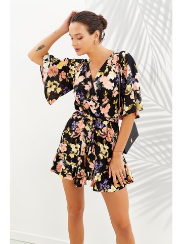 LA Angels Kleid in Schwarz/ Bunt