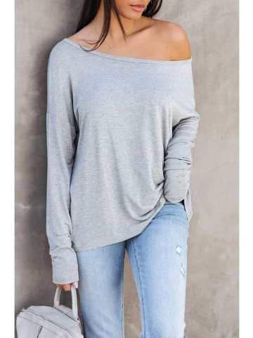 Milan Kiss Bluse in Grau